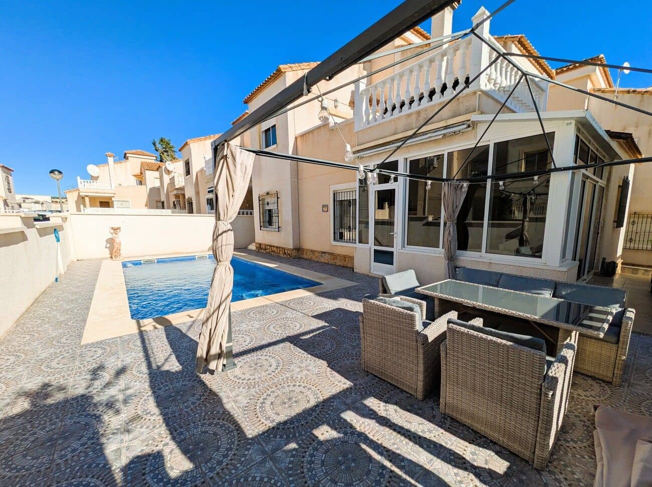 3 bedroom Villa for sale in San Miguel de Salinas with pool - € 240,000 (Ref: 9648400)