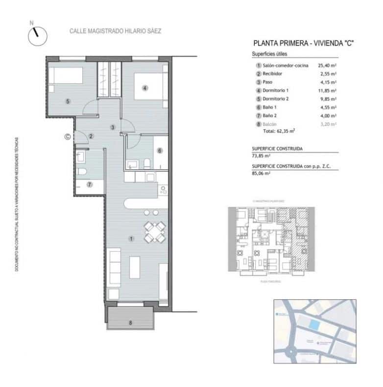 2 chambre Appartement à vendre à Puerto de Mazarron - 179 900 € (Ref: 9648439)