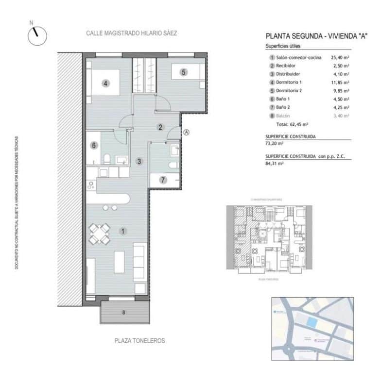 2 chambre Appartement à vendre à Puerto de Mazarron - 179 900 € (Ref: 9648439)