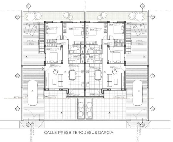 3 makuuhuone Rivitalo myytävänä paikassa Puerto de Mazarron, Mazarrón mukana uima-altaan - 287 000 € (Ref: 9648440)