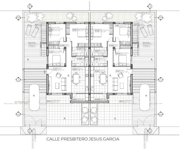3 slaapkamer Rijtjeshuis te koop in Puerto de Mazarron, Mazarrón met zwembad - € 287.000 (Ref: 9648440)