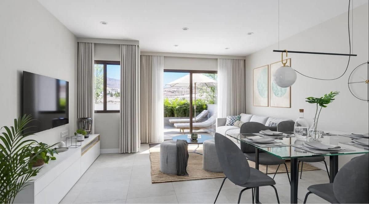 3 soveværelse Rækkehus til salg i Puerto de Mazarron med swimmingpool - € 287.000 (Ref: 9648440)