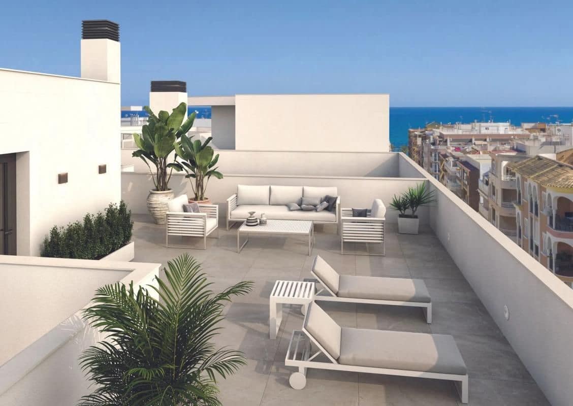 2 sypialnia Apartament na sprzedaż w Torrevieja z basenem - 263 000 € (Ref: 9648447)