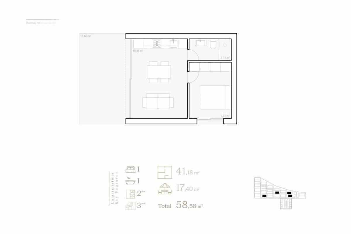1 quarto Moradia para venda em Alfaz del Pi / L'Alfas del Pi com piscina - 327 750 € (Ref: 9648469)