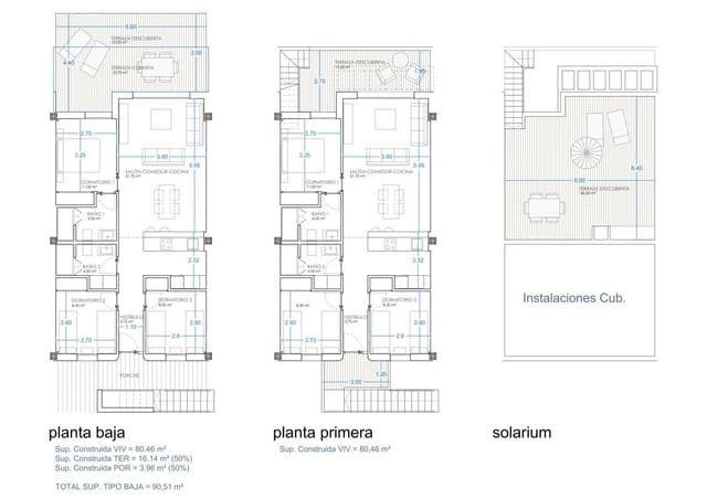 3 soverom Bungalow til salgs i Bigastro med svømmebasseng - € 189 000 (Ref: 9648471)
