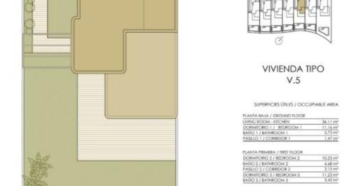 3 sovrum Villa till salu i Pilar de la Horadada med pool - 499 900 € (Ref: 9648480)