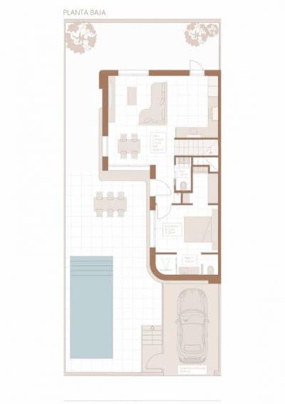 Adosado de 3 habitaciones en Daya Nueva en venta - 399.900 € (Ref: 9648497)