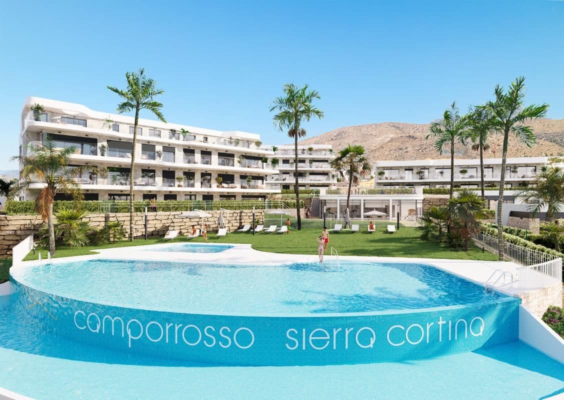 2 Zimmer Apartment zu verkaufen in Finestrat mit Pool - 440.000 € (Ref: 9648520)