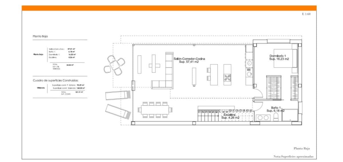 4 makuuhuone Huvila myytävänä paikassa Gran Alacant mukana uima-altaan - 605 000 € (Ref: 9648536)