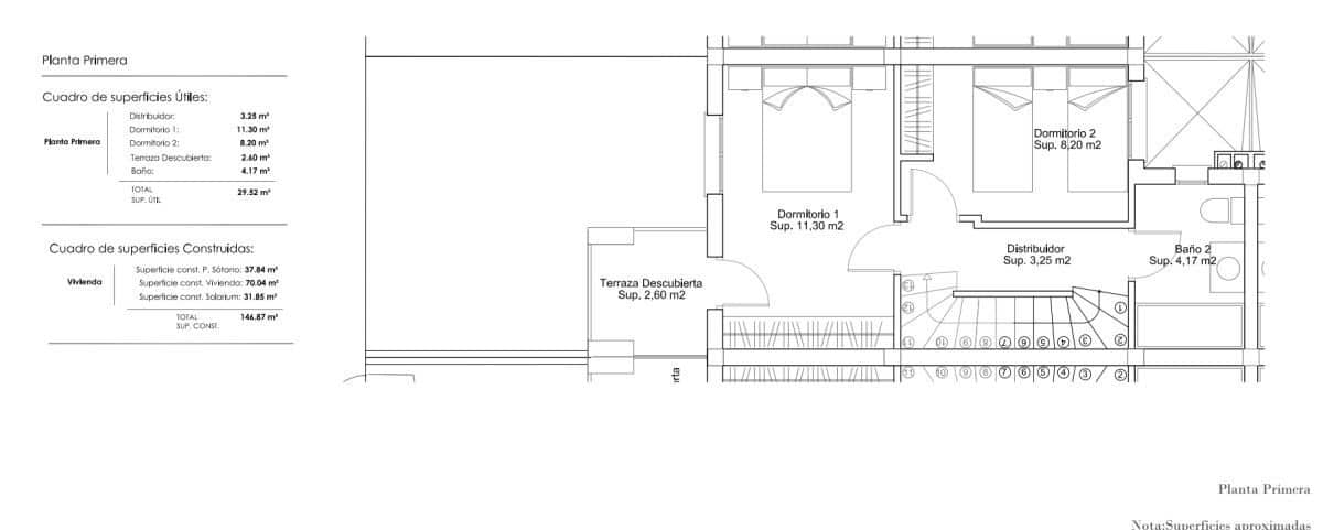 2 slaapkamer Rijtjeshuis te koop in Gran Alacant met zwembad - € 306.000 (Ref: 9648543)