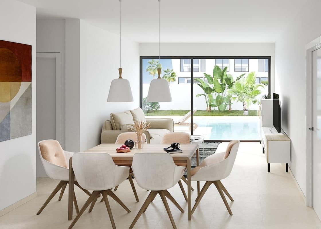 3 quarto Moradia em Banda para venda em Gran Alacant com piscina - 435 000 € (Ref: 9648546)