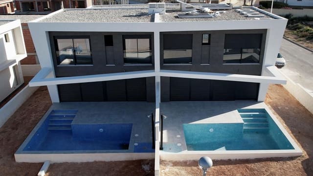 3 quarto Moradia em Banda para venda em Gran Alacant, Santa Pola com piscina - 435 000 € (Ref: 9648546)