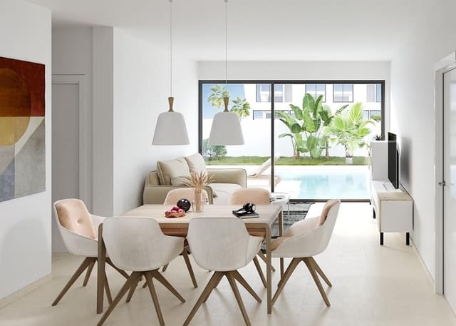 3 slaapkamer Rijtjeshuis te koop in Gran Alacant, Santa Pola met zwembad - € 435.000 (Ref: 9648546)