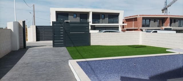3 slaapkamer Rijtjeshuis te koop in Gran Alacant, Santa Pola met zwembad - € 435.000 (Ref: 9648546)