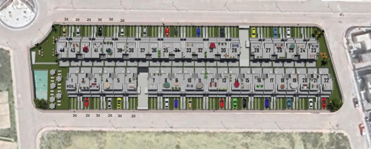 Adosado de 2 habitaciones en Cox en venta con piscina - 223.000 € (Ref: 9648566)