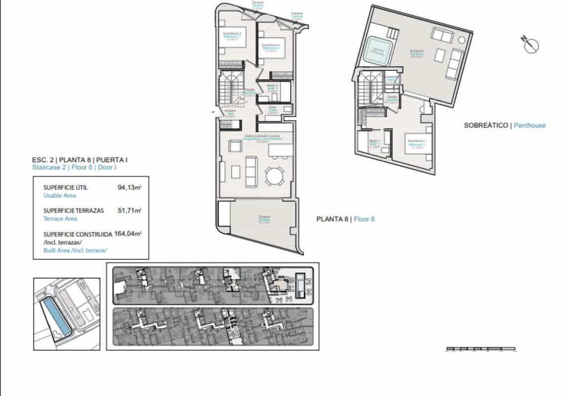 2 bedroom Apartment for sale in La Villajoyosa / Vila Joiosa with pool garage - € 345,000 (Ref: 9648589)