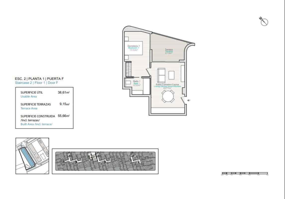 2 bedroom Apartment for sale in La Villajoyosa / Vila Joiosa with pool garage - € 345,000 (Ref: 9648589)