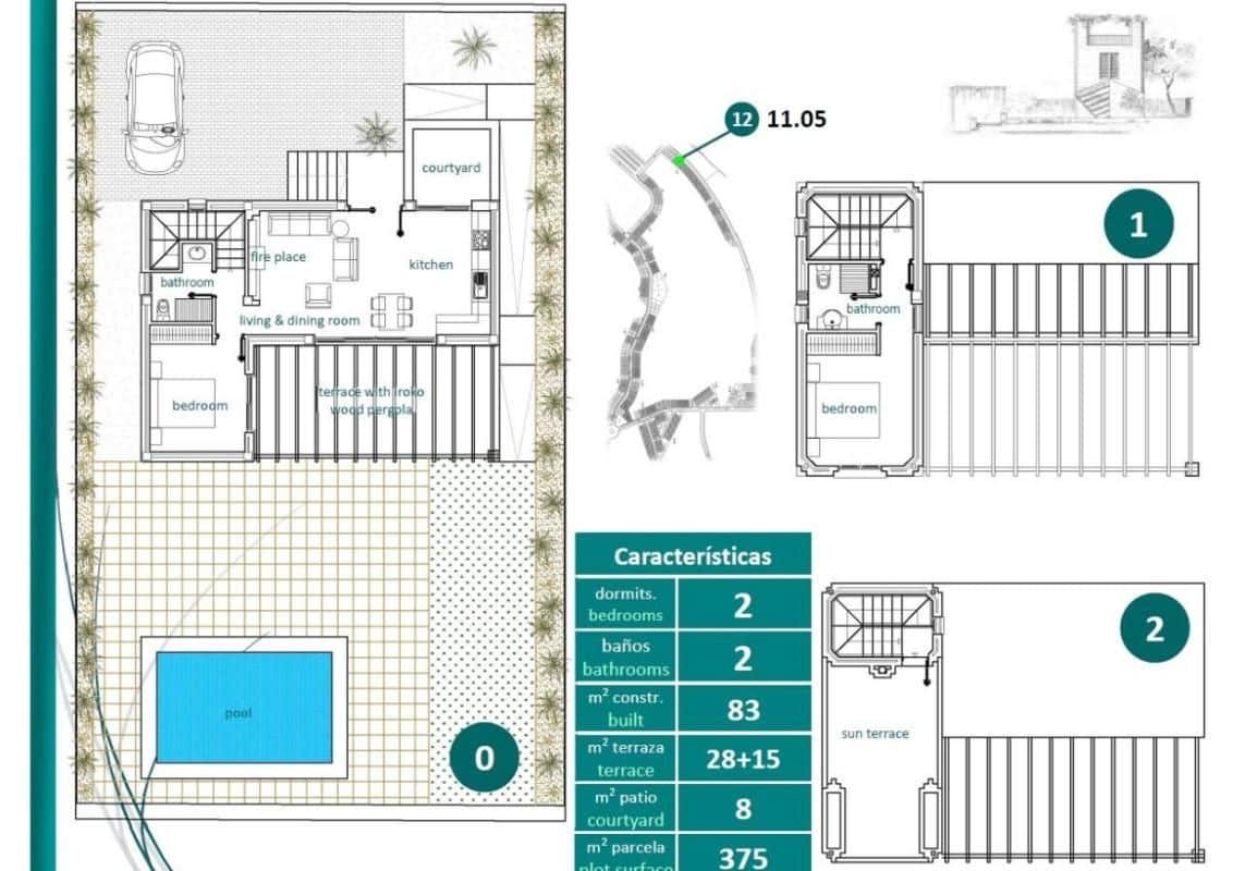 4 sypialnia Willa na sprzedaż w Avileses z basenem - 375 000 € (Ref: 9648591)