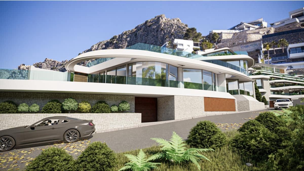 4 quarto Moradia para venda em Calpe / Calp com piscina - 2 200 000 € (Ref: 9648600)