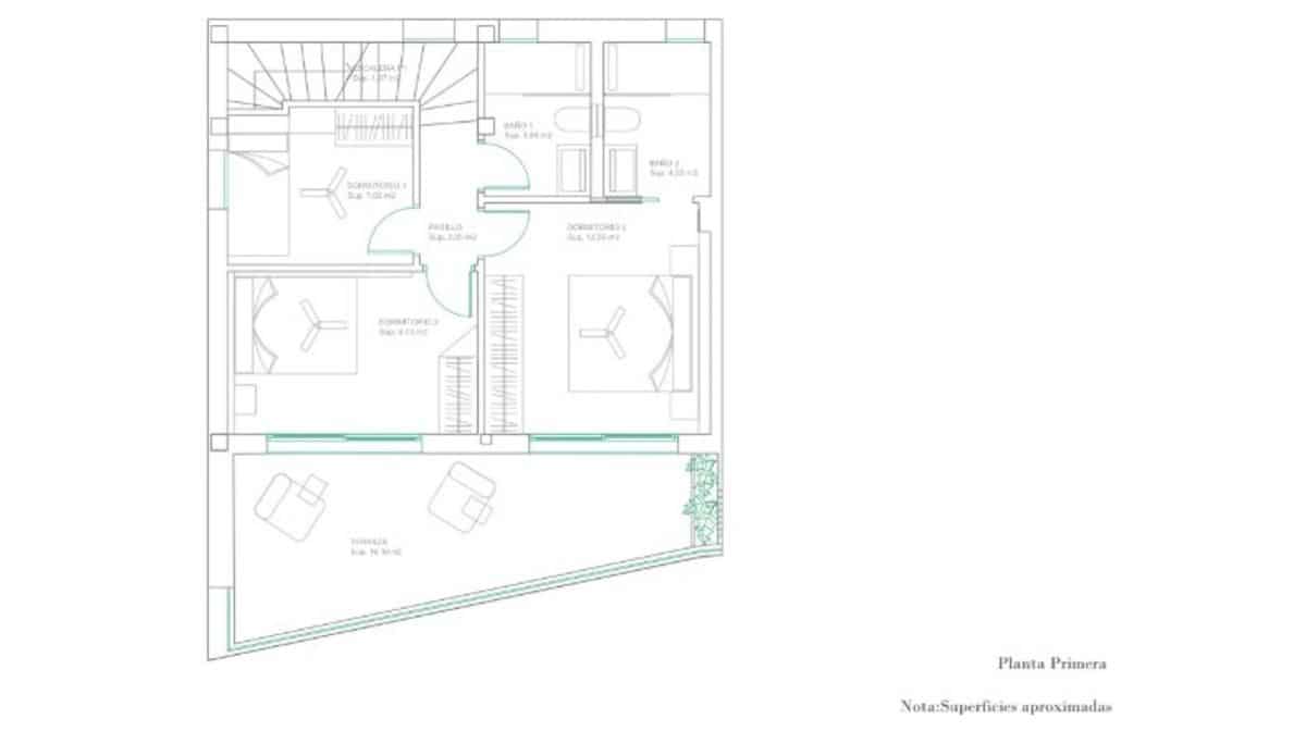 3 sypialnia Dom szeregowy na sprzedaż w Gran Alacant z basenem - 569 000 € (Ref: 9648622)