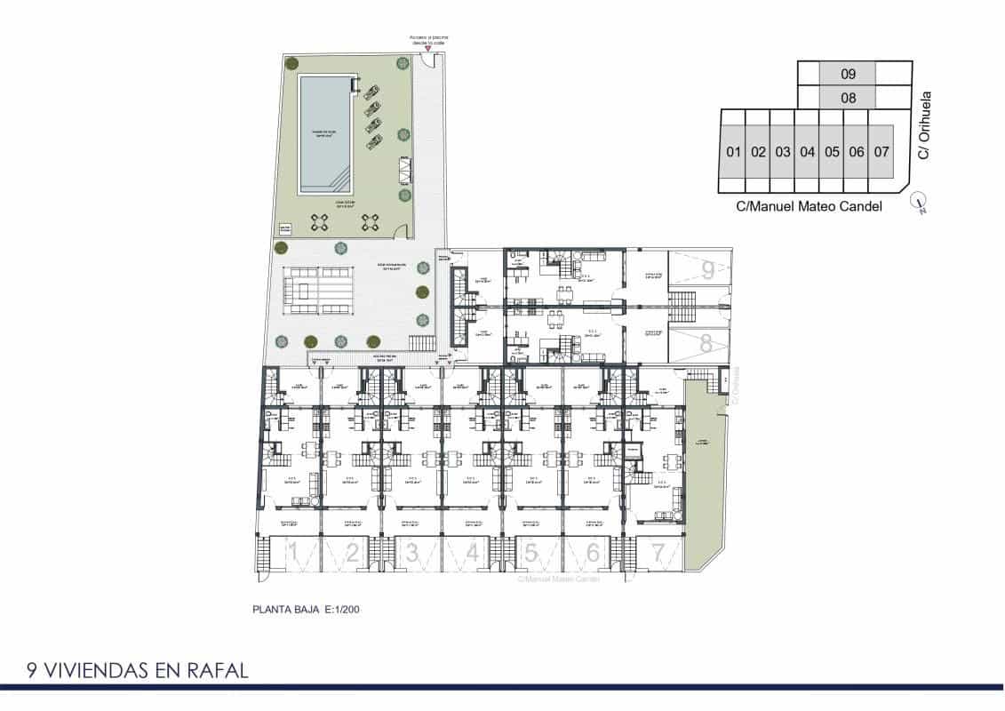 4 quarto Moradia em Banda para venda em Rafal com piscina - 269 000 € (Ref: 9648630)