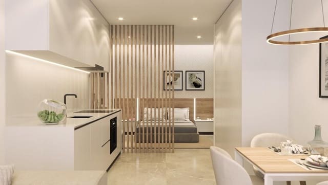 1 soveværelse Lejlighed til salg i Playa del Acequión, Torrevieja med swimmingpool - € 185.000 (Ref: 9648652)