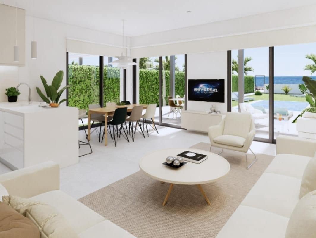 3 Zimmer Reihenhaus zu verkaufen in Los Alcazares mit Pool - 1.390.000 € (Ref: 9648657)