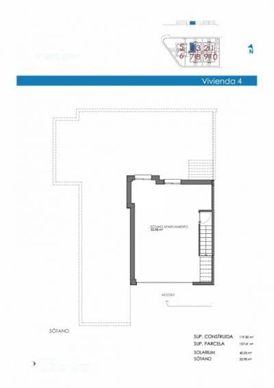 4 camera da letto Villetta a Schiera in vendita in Bigastro con piscina - 269.900 € (Rif: 9648665)