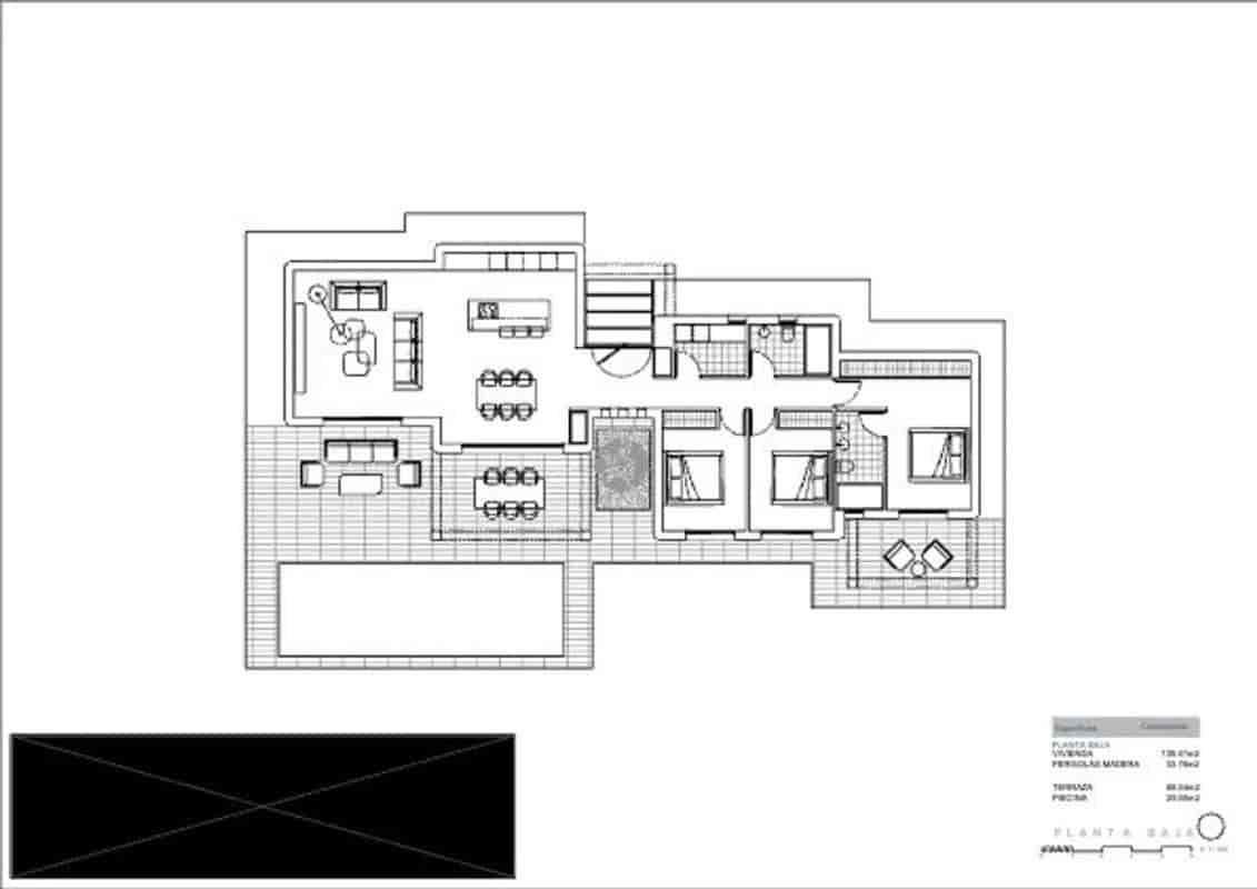 3 camera da letto Villa in vendita in Benissa con piscina - 890.000 € (Rif: 9648679)