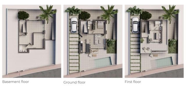 3 slaapkamer Villa te koop in Pilar de la Horadada met zwembad - € 490.000 (Ref: 9648710)