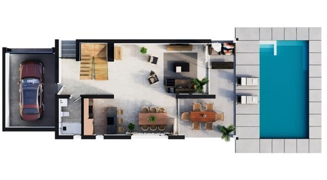 3 sovrum Villa till salu i Calpe / Calp med pool - 925 000 € (Ref: 9648723)