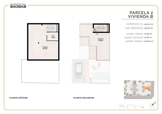 3 slaapkamer Rijtjeshuis te koop in Benijófar met zwembad - € 455.000 (Ref: 9648742)
