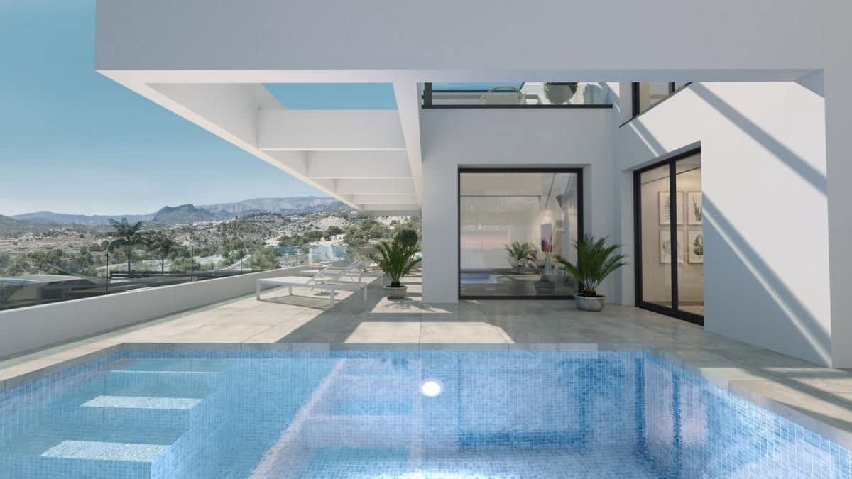 3 soveværelse Villa til salg i Finestrat med swimmingpool - € 630.000 (Ref: 9648755)