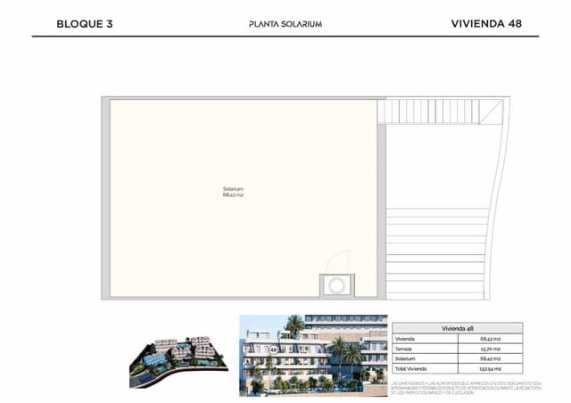 2 soverom Leilighet til salgs i Finestrat med svømmebasseng - € 319 900 (Ref: 9648778)
