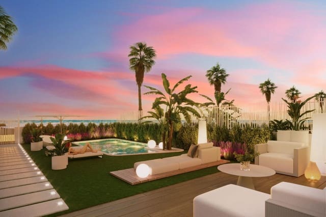 2 sovrum Lägenhet till salu i La Manga del Mar Menor med pool - 589 000 € (Ref: 9648779)