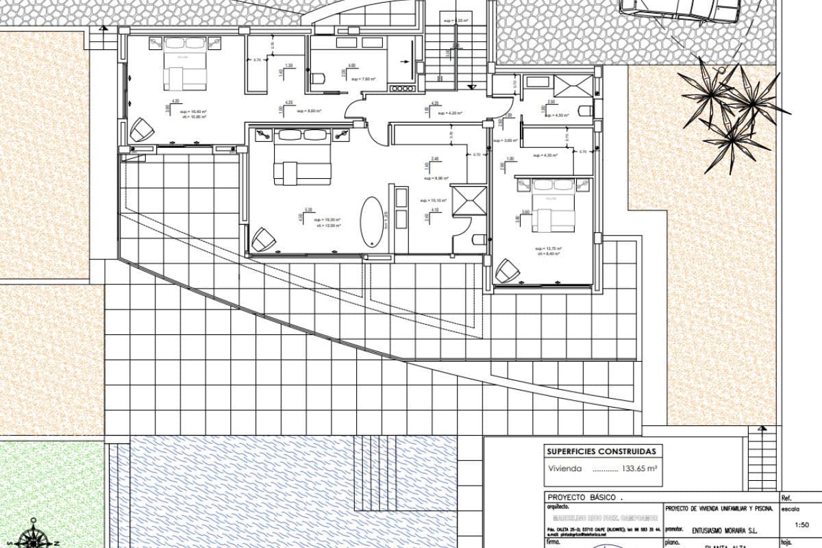 4 makuuhuone Huvila myytävänä paikassa Moraira mukana uima-altaan - 1 995 000 € (Ref: 9648792)
