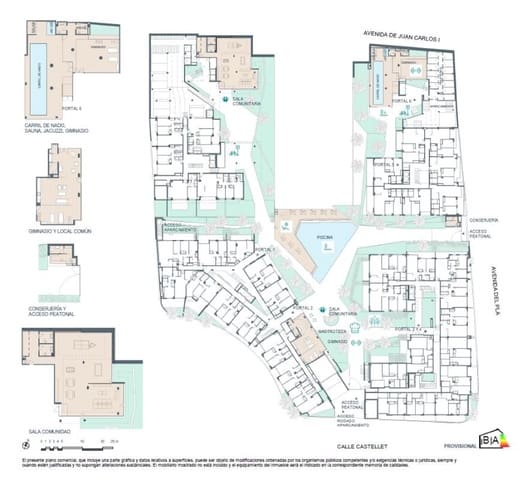2 bedroom Apartment for sale in Centro ciudad, Javea / Xàbia with pool garage - € 368,000 (Ref: 9648796)