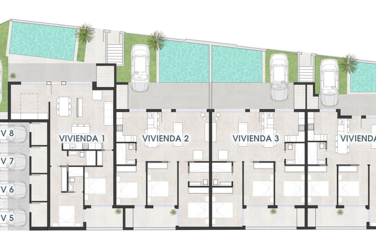 3 soverom Bungalow til salgs i Lo Pagan med svømmebasseng - € 409 000 (Ref: 9648798)