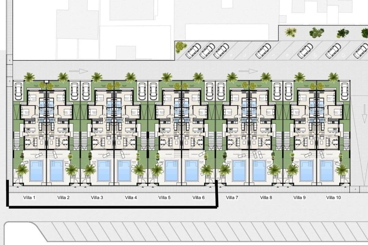 Chalet de 3 habitaciones en Los Nietos en venta con piscina - 374.900 € (Ref: 9648802)