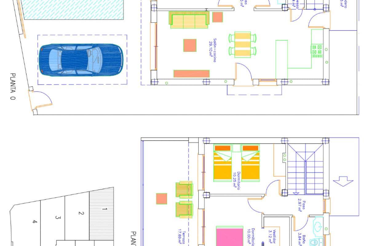 3 makuuhuone Huvila myytävänä paikassa San Pedro del Pinatar mukana uima-altaan - 389 000 € (Ref: 9648808)