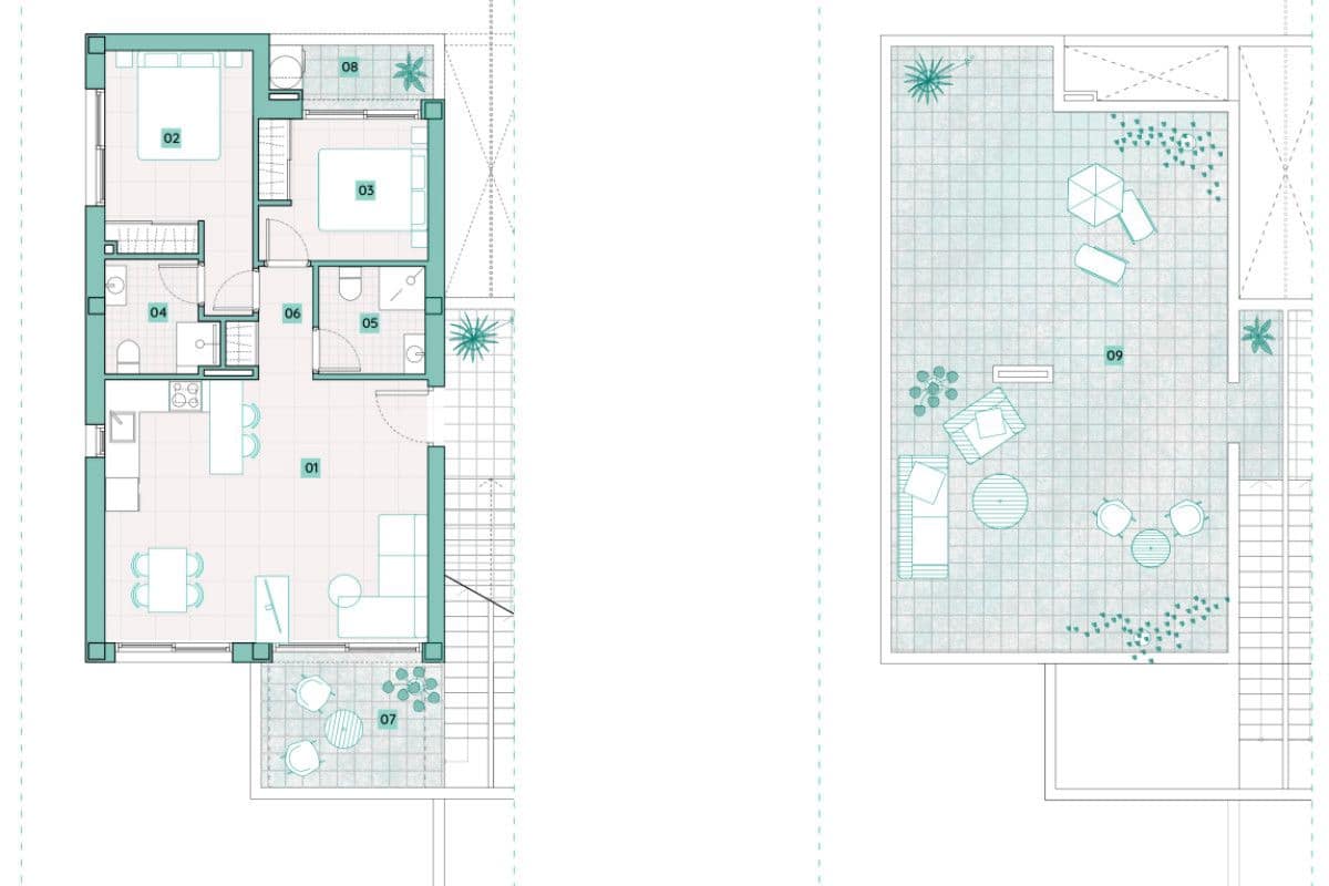 2 bedroom Bungalow for sale in Torrevieja with pool - € 299,900 (Ref: 9648816)