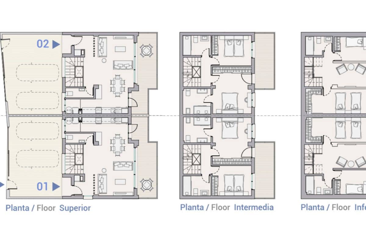 4 quarto Moradia em Banda para venda em La Nucia com piscina - 449 000 € (Ref: 9648818)