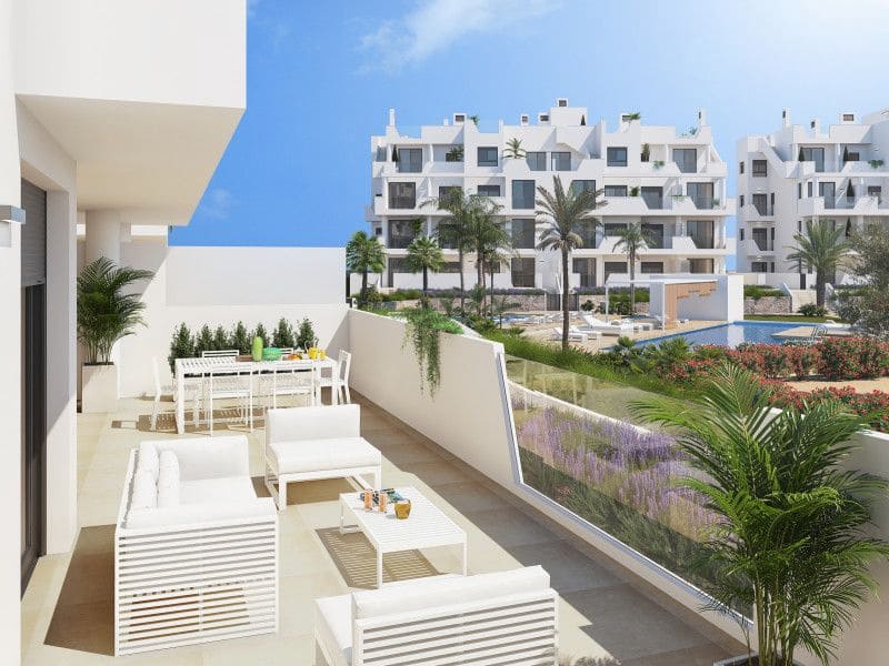 2 Zimmer Apartment zu verkaufen in Los Alcazares mit Pool - 388.900 € (Ref: 9648839)