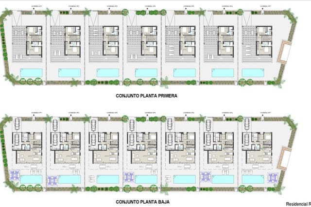 3 soverom Villa til salgs i Roldan, Torre-Pacheco med svømmebasseng - € 995 000 (Ref: 9648843)