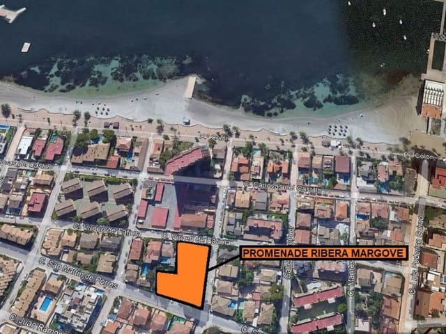 3 makuuhuone Rivitalo myytävänä paikassa Santiago de la Ribera, San Javier mukana uima-altaan - 425 000 € (Ref: 9648850)