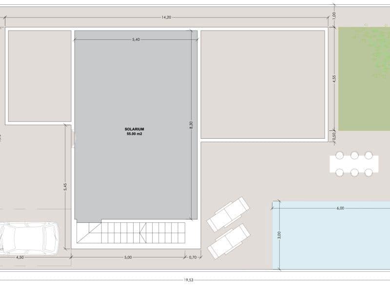 3 Zimmer Villa zu verkaufen in Roldan mit Pool - 379.950 € (Ref: 9648852)