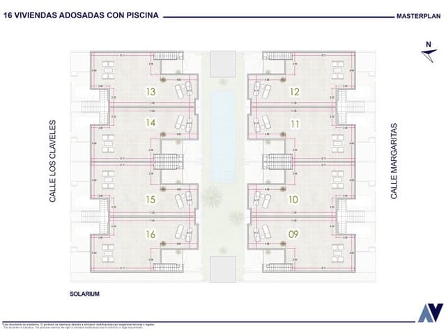 3 slaapkamer Bungalow te koop in Lo Pagan, San Pedro del Pinatar met zwembad - € 225.000 (Ref: 9648858)