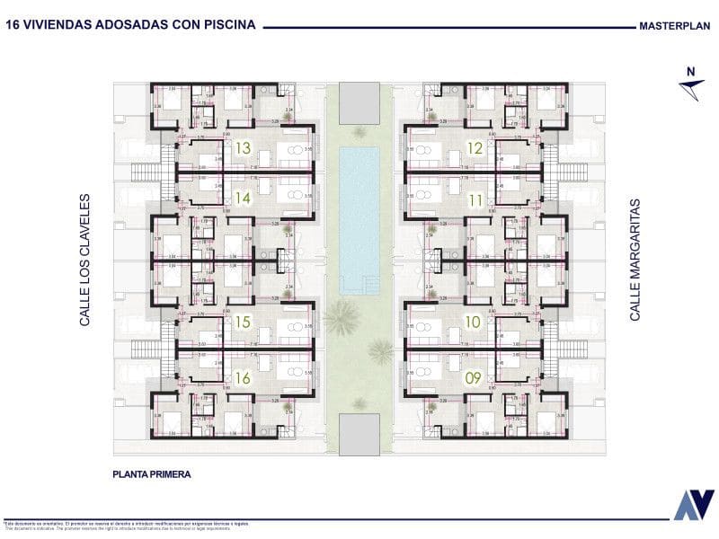 3 sovrum Bungalow till salu i Lo Pagan med pool - 225 000 € (Ref: 9648858)