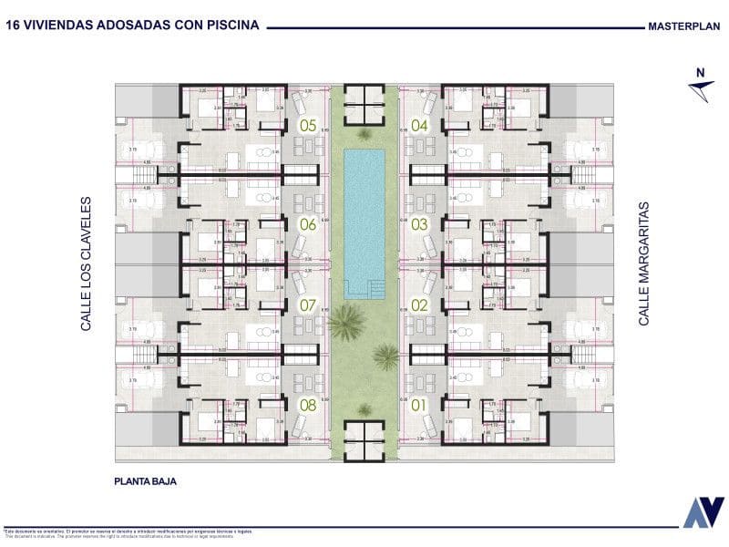 3 quarto Bungalow para venda em San Pedro del Pinatar com piscina - 225 000 € (Ref: 9648858)