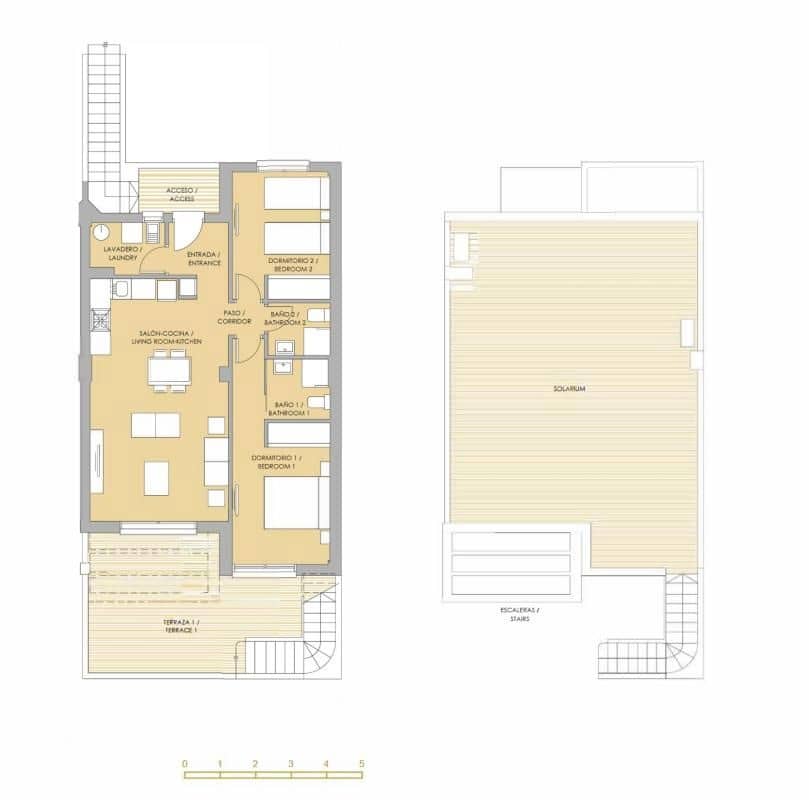 2 soveværelse Lejlighed til salg i Orihuela med swimmingpool - € 269.900 (Ref: 9648862)